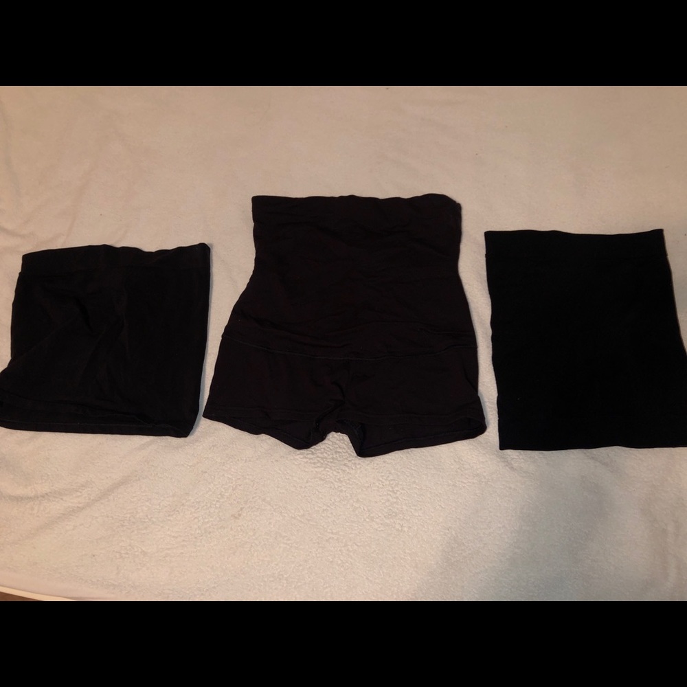 Maternity belly band stretch